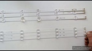 Замена LED ламп подсветки LCD экрана телевизора LG