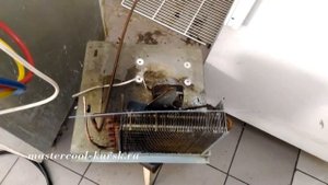 Холодильный шкаф Polair CM107 S  Замена компрессора