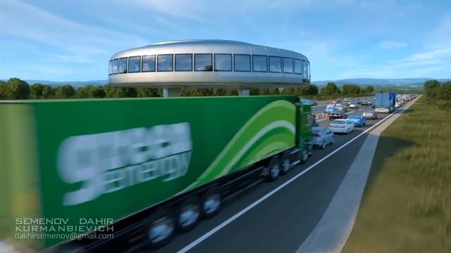 Манёвренность транспорта второго уровня.  Dahir Insaat смотреть онлайн