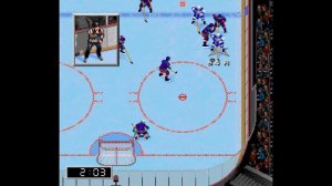 NHL '98 (Sega Genesis) - New York Islanders VS. Toronto Maple Leafs [HD] | RetroGameUp