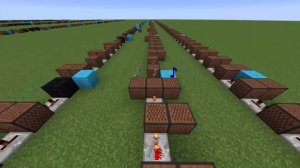 Minecraft: Geometry Dash - Electroman Adventures with Note Blocks