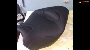Harley перетяжка мотосиденья, вставка в сиденье из мотогеля