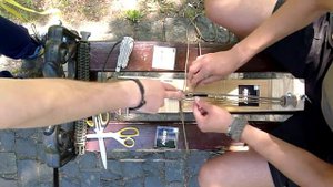 Как плести браслет "двойная кобра" из паракорда, инструкция от "POWER" Handmade products, часть 1.