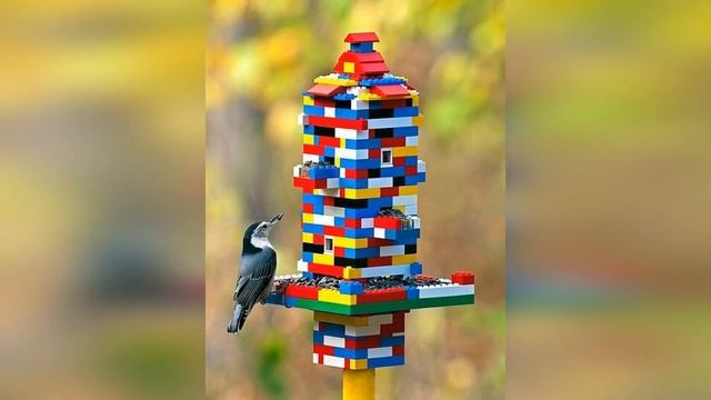 Кормушки для птиц/Идеи для сада и дачи/feeding trough for birds смотреть онлайн