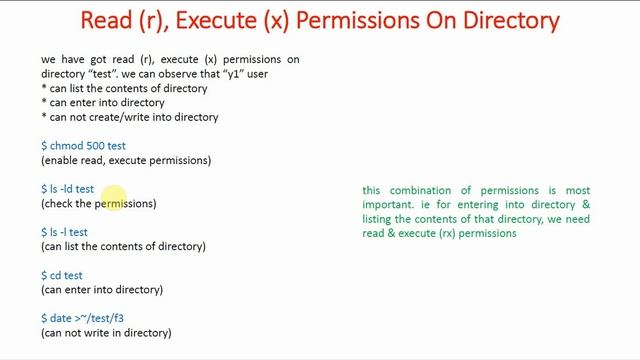 102 Directory Permissions in Linux | Linux Commands | Linux for Beginners