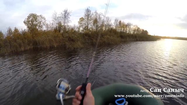 Рыбалка на Андреевском озере в Тюмени, Akkoi ловит окуней с берега и с лодки