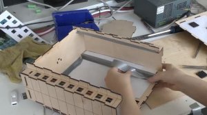 Многоэтажка на лазерном станке, модель, макет, ночник панелька, идея для бизнеса