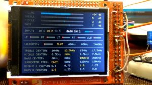 Аудиопроцессор TDA7419 (Arduino)