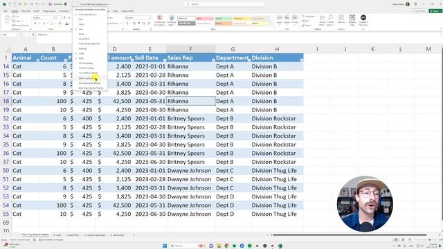5 MINDBLOWING Excel Filter Tips: Save HOURS of work смотреть онлайн