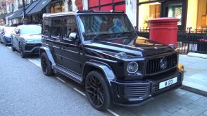Mercedes-AMG G63 in London October 2023-Brabus,700,800