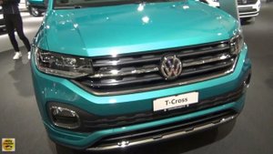 2020 Volkswagen T-Cross 1.0 TSI 115 Style - Exterior and Interior - Auto Zürich Car Show 2019