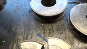 центральная опора ява 638...доработка родной опоры .