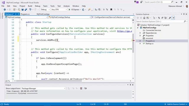 Main Method And StartUp Class (ASP.Net Core Part - 3)