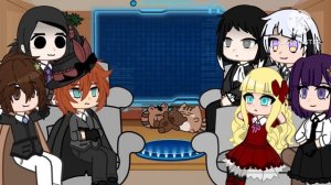 Bungo Stray Dogs React to Elise as Elizabeth Afton ll Shorter than Chuuya ll Not Finished