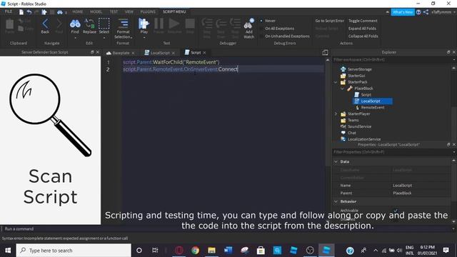 HOW TO MAKE A MINECRAFT BLOCK PLACING SYSTEM IN ROBLOX смотреть онлайн