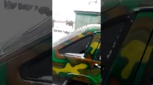 Возим дрова на мотоблоке