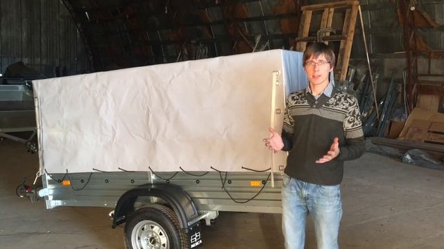 Тент для прицепа легкового автомобиля смотреть онлайн