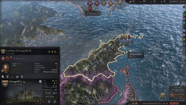 Crusader Kings 3: AGOT - Region Spotlight Special: Crackclaw Point and the Whispers