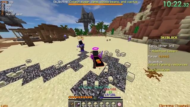 This MINING EXP METHOD is INSANE! | Short Skyblock Speedrun Episode 4 | Hypixel Skyblock смотреть онлайн