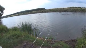 Рыбалка в Воронежской области на пруду Головищи