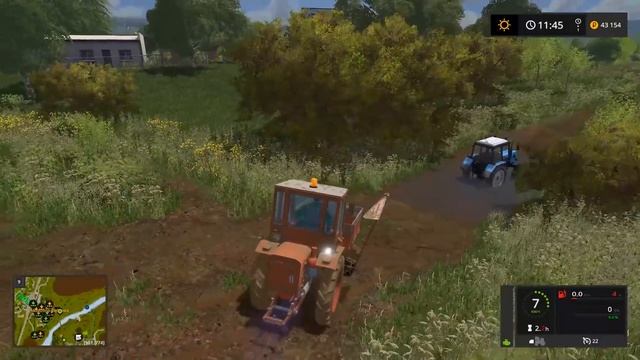 НАШЛИ ОЧЕНЬ СТАРЫЙ ПРИЦЕП В БОЛОТЕ! FARMING SIMULATOR 17 смотреть онлайн