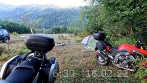 Пхия. Кислые источники. На мотоциклах с палатками.