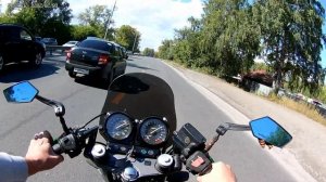 Honda CB-1 разгон