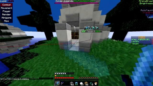 EL SERVER MAS EASY !! | Minecraft client [Lucid] | w/download #Lets Hack смотреть онлайн