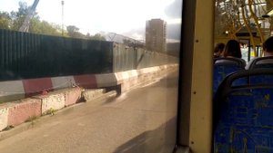 Поездка на троллейбусе БКМ 321 маршрут 60 г. Москва / Московский троллейбус