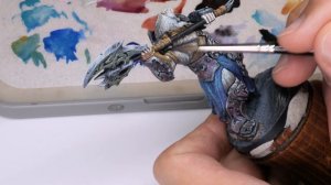 Layering and Glazing in Miniature Painting