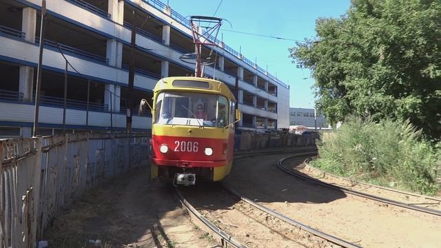 электротранспорт городов россии. уфимский трамвай 18 08 2022 КОЛХОЗНЫЙЙ РЫНОК ЧЕРНИКОВКА