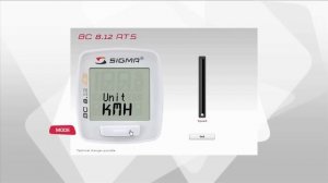 Настройка велокомпьютера Sigma BC 8.12 ATS