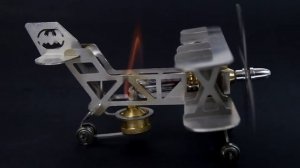 Двигатель Стирлинга "Самолет" с пропеллером