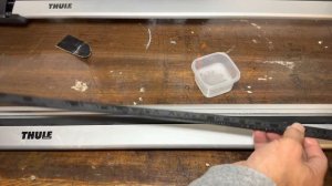 Thule Roof Rack System 2022 Chevy Traverse Edge Raised Rail 720401 Wingbar Edge 95 721400