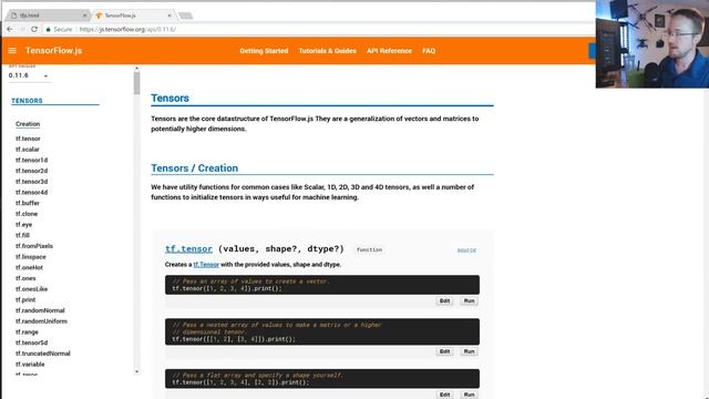 Sentdex Live - TensorFlow.js Introduction