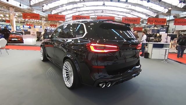 BMW X5 and X4 power SUV by Hamann tuning wheels and bodykit show cars walkaround K0048