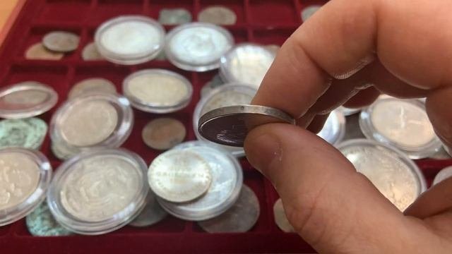 Европейские серебряные монеты. Невероятная сохранность!