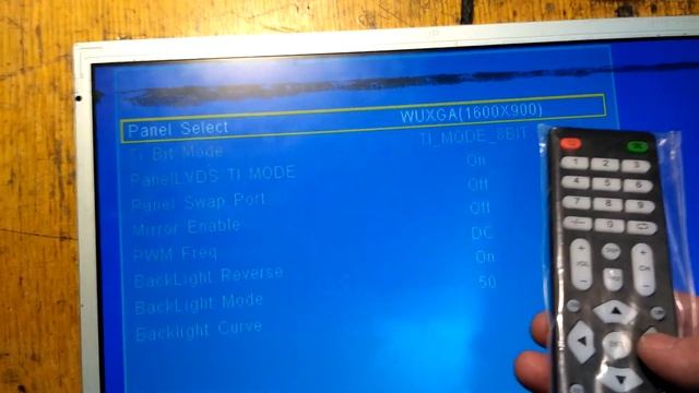 Как настроить скалер M53V5.1-B смотреть онлайн