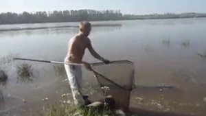 Карпазан на Королевскую креветку. Иртыш. Конец августа 2013г.