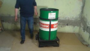 Очень эффективная печь для сжигания мусора.