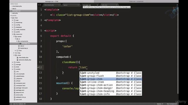 4) Vuejs Chat Scroll смотреть онлайн