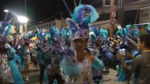 Brazil Carnival parade DANCERS:  Smaller RIO SAMBA SCHOOLS