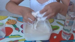 слайм без клея слайм из воды и шампуня