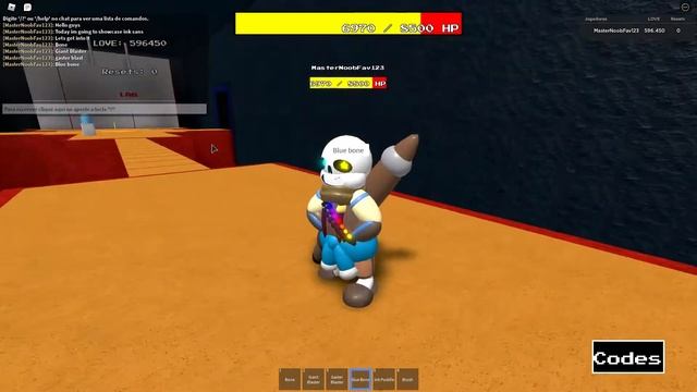 Roblox | Sans multiversal Battles! | Ink Sans Showcase смотреть онлайн