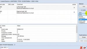 Как стереть ошибку в блоке с помощью Odis E