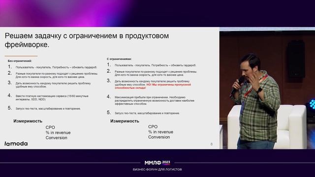 Логистика как продукт | Никита Лелин, Руководитель отдела логистики, Lamoda | ММЛФ 2023