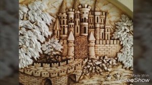 Покрытие барельефа красками и воском Feidal. Полтава