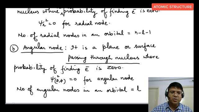 32 ATOMIC STRUCTURE | Node and nodal plane | IIT advance | JEE main | chemistry | class 11