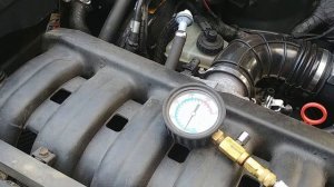 Замер давления топлива BMW E34 M50B25 | Fuel presure mesurment