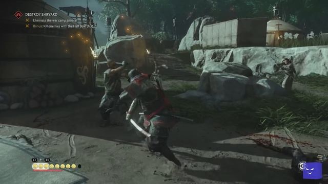 Ghost of Tsushima - Как работает игра? Анализ 18 минут геймплея смотреть онлайн